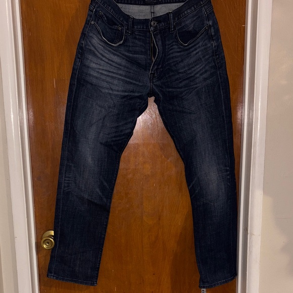 Lucky Brand Men's Deep Indigo Straight Jeans - Picture 1 of 5